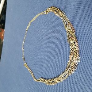 📿3-TONED MIXED CHAIN NECKLACE